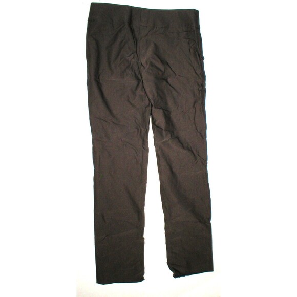 Womens Worth New York Pants Ponte Slacks Office Work 2 NWT Legging Fit Brown Drk - Picture 5 of 6